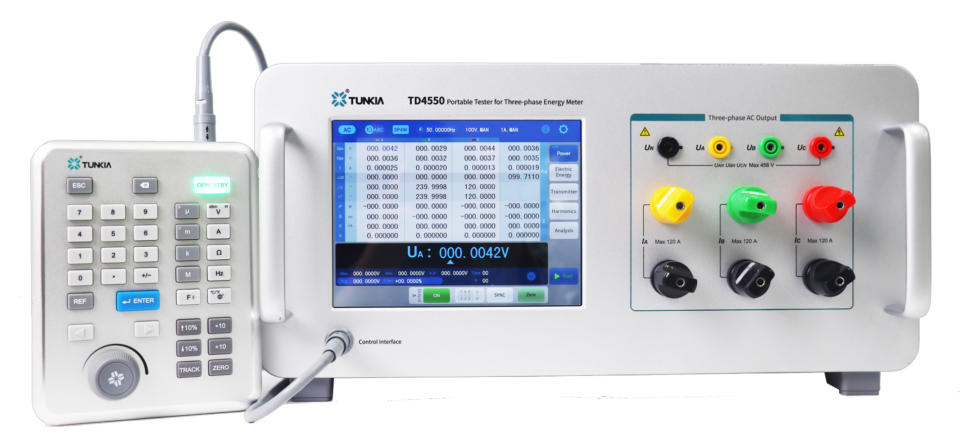 Introduction to TD4550 Portable Tester for Threephase Energy Meter